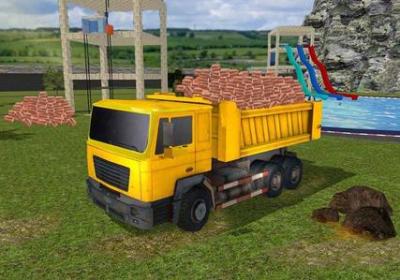 水滑道施工模拟器游戏下载-Water Park Construction Simulator: Crane Operator(水滑道施工模拟器正式版)1.1 安卓最新版