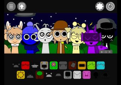 节奏盒子Sprunki黑夜模式下载安卓版-节奏盒子Sprunki黑夜模式1.1.1 最新版