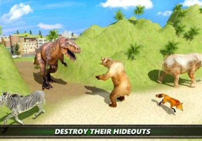 Dinosaur Simulation 2017- Dino City Hunting(恐龙模拟2017迪诺城狩猎中文版)1.1.2安卓版