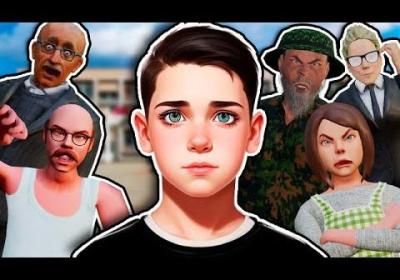 逃离家暴游戏俄罗斯版本下载-逃离家暴多场景版俄罗斯版0.20 圣诞节版本