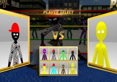 火柴人摔跤比赛游戏下载手机版-火柴人摔跤比赛5.0 免广告版