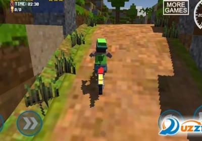 摩托模拟器2018游戏下载-Blocky Moto Bike SIM: Winter Breeze(摩托模拟器2018冬季微风手游)1.1安卓正版