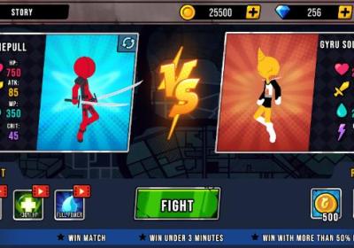 超级火柴人龙勇士无限金币无限钻石无限买下载-超级火柴人龙勇士内购破解版1.1.0 安卓版