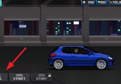 像素赛车手中文破解版无限金币最新版下载-像素赛车手破解版(Pixel Car Racer)1.2.5 安卓版