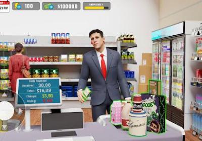 开间糖巢游戏免广告下载-开间糖巢去广告(Supermarket Simulator City 3D)1.1.1 安卓版