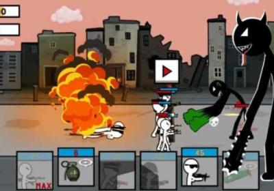 火柴人战役二战游戏手机版下载-火柴人战役二战(Stickman Army)2.2 安卓版