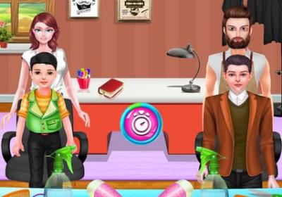 理发店模拟器2D版下载-Barber Shop Simulator 2D: Beard Salon Hair Cutting(理发店仿真2D手游)1.2 安卓版