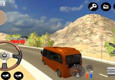 城市小巴驾驶游戏下载-城市小巴驾驶游戏(City Minibus Driving)v1 安卓版