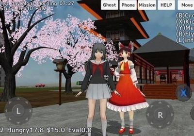 校园女生模拟器中文版无广告-校园女生模拟器汉化破解版2026下载v1.12