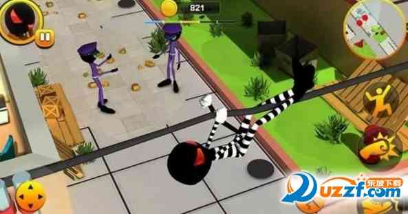 火柴人的挑战越狱逃脱游戏下载-Jailbreak Escape - Stickman(火柴人的挑战越狱逃脱游戏安卓版)1.4 官方版截图