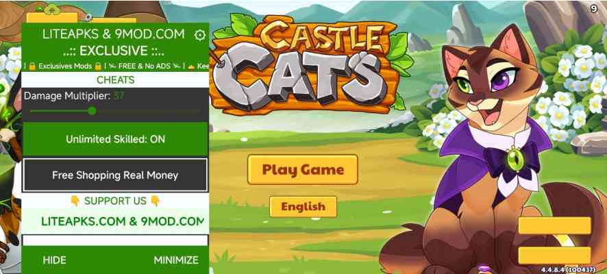 城堡猫无限钻石金币版(Castle Cats)