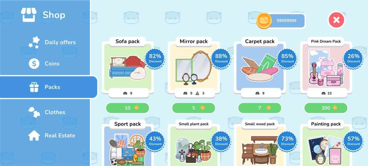 猫咪生活世界创造故事全解锁版(Cat Life World)