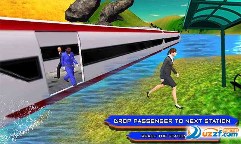 Water Train Driving Simulator(水上火车驾驶模拟器)1.9 免费最新版截图