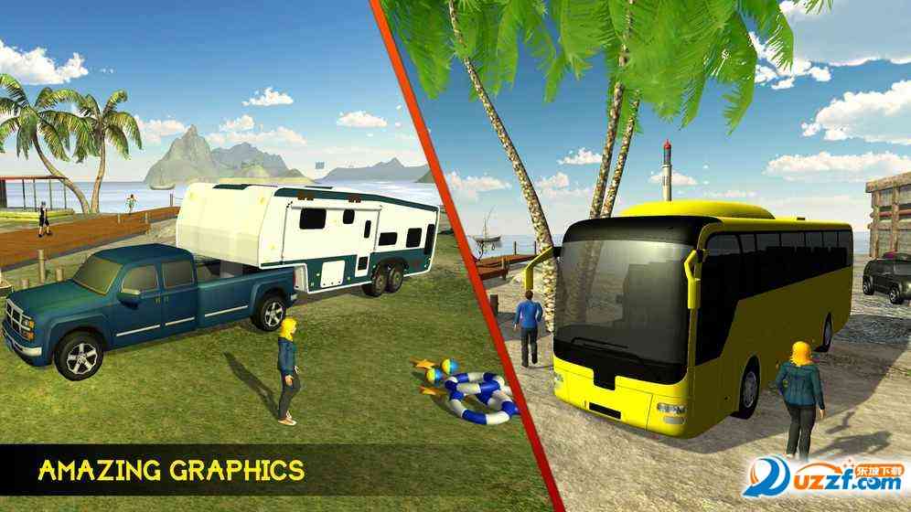 Offroad Camper Truck Simulator 17(越野露营车模拟器17安卓版游戏)1.0.3截图