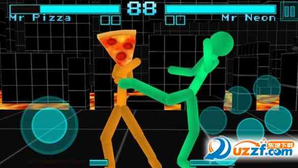Stickman Fighting: Neon Warriors(火柴人战斗霓虹战士手游)1.01 正式版截图