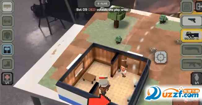 枪击大逃杀Guns Royale中文版1.0 安卓中文版截图