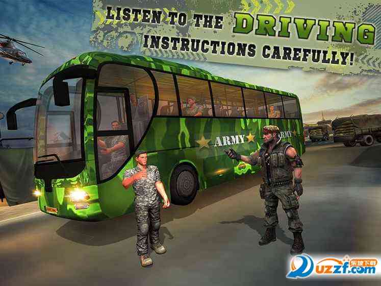 OffRoad US Army Coach Bus Driving Simulator(美国越野陆军大客车模拟器)1.0 正式版截图