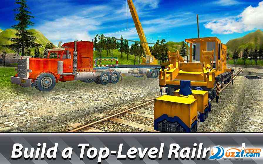 铁路建筑模拟器手游下载-Railroad Building Simulator(铁路建筑模拟器游戏手机版)1.0 正式版截图