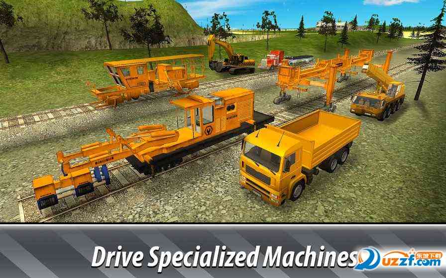 铁路建筑模拟器手游下载-Railroad Building Simulator(铁路建筑模拟器游戏手机版)1.0 正式版截图