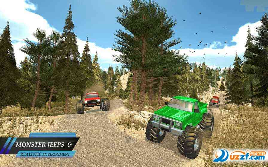 Monster Truck Racing Game(怪物卡车赛车游戏越野冒险)1.2 安卓最新版截图