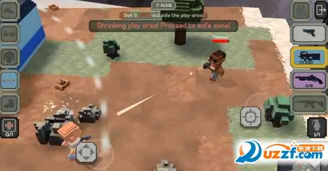 枪击大逃杀Guns Royale中文版1.0 安卓中文版截图