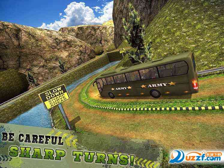 OffRoad US Army Coach Bus Driving Simulator(美国越野陆军大客车模拟器)1.0 正式版截图