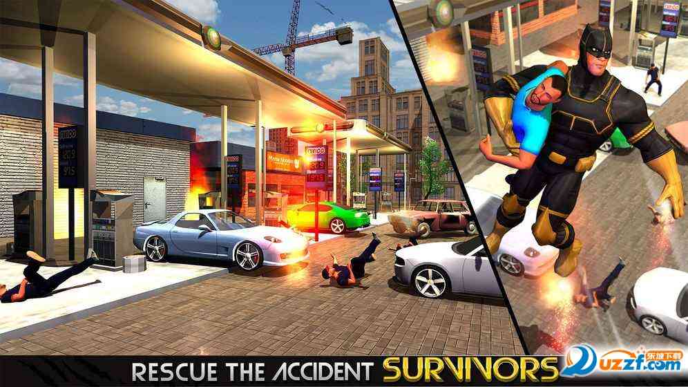 超级豹飞天英雄城生存游戏下载-Super Panther Flying Hero City Survival(超级豹飞天英雄城生存手游)1.1 安卓版截图