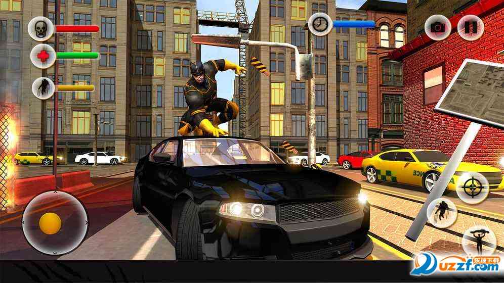 超级豹飞天英雄城生存游戏下载-Super Panther Flying Hero City Survival(超级豹飞天英雄城生存手游)1.1 安卓版截图