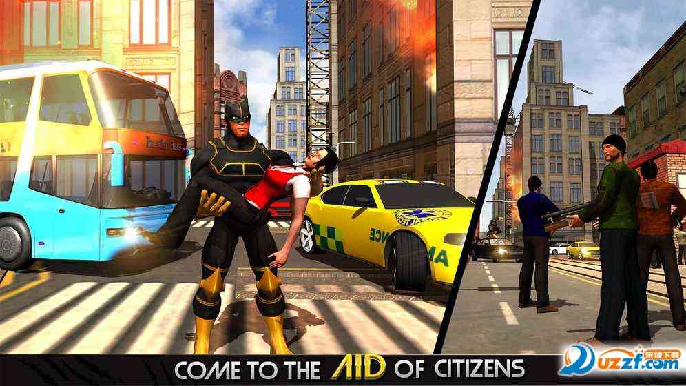 超级豹飞天英雄城生存游戏下载-Super Panther Flying Hero City Survival(超级豹飞天英雄城生存手游)1.1 安卓版截图