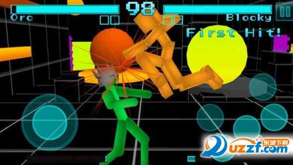 Stickman Fighting: Neon Warriors(火柴人战斗霓虹战士手游)1.01 正式版截图