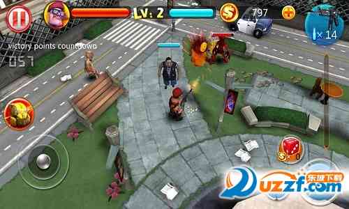 僵尸街杀戮(zombie street battle)中文版1.0 官方安卓版截图