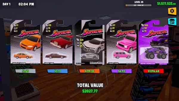 超级跑车收藏模拟器无限金币版下载安装-超级跑车收藏模拟器(内置Mod菜单)1.0.4 最新版截图