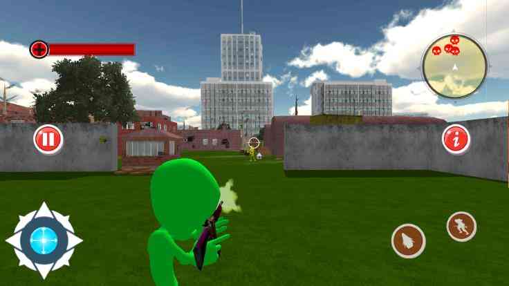 外星人彩弹射击竞技场((Alien Paintball Shooting Arena Battle))1.0 安卓版截图