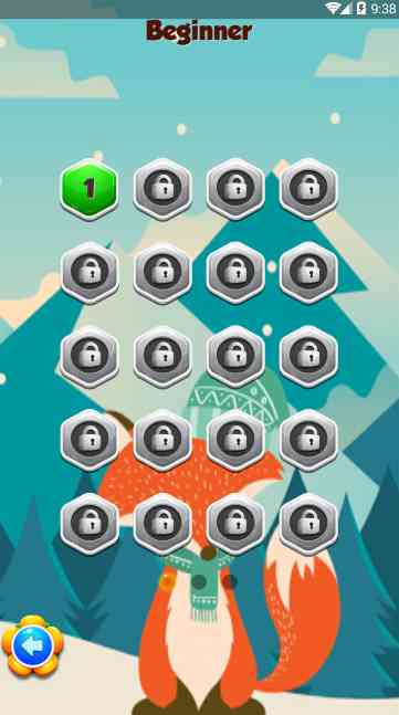狐狸冬季拼图游戏(Hexa Fox Winter Game)1.0 免费版截图