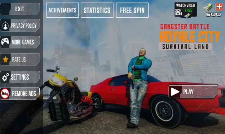 Gangster Battle Royale City Survival Land歹徒战斗皇家城市幸存者游戏1.1 最新安卓版截图