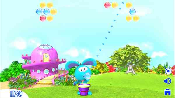 兔子打泡泡(Raggles Bubble Burst Lite)1.0 安卓版截图