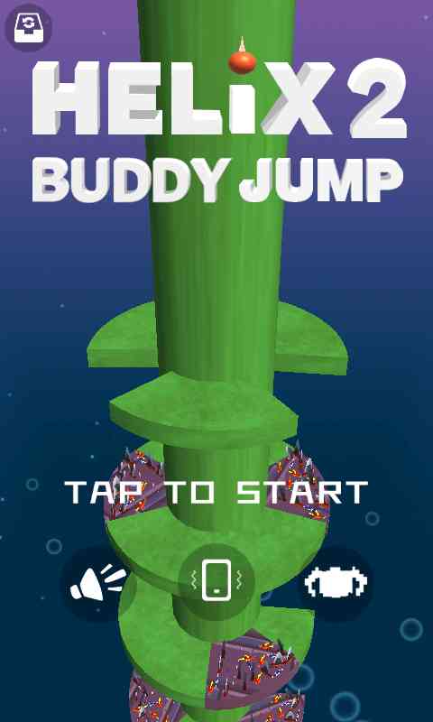 Helix Buddy Jump 2(螺旋巴迪跳2)1.0 安卓版截图