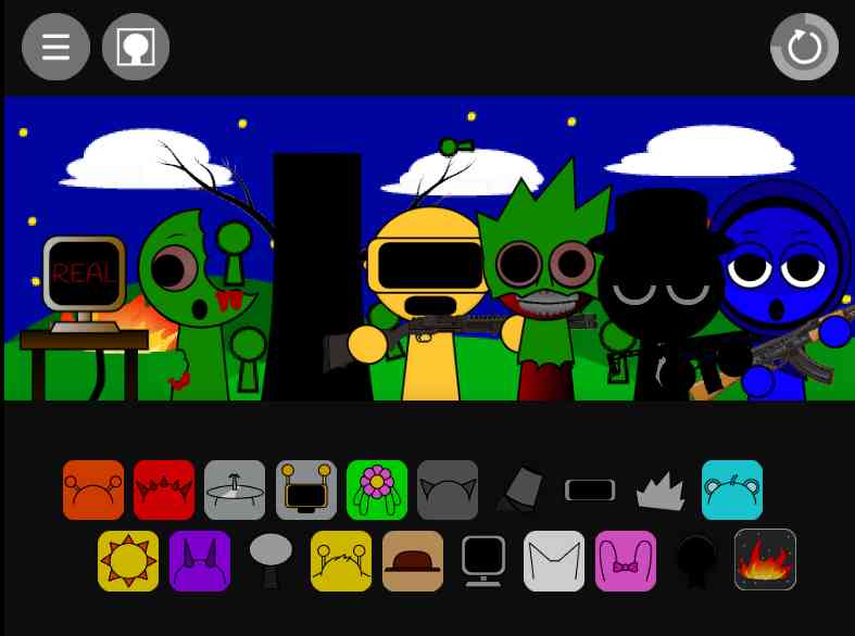 节奏盒子Sprunki武器版下载-节奏盒子Sprunki武器版1.1.1 安卓版截图