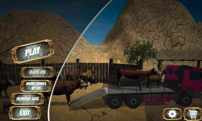 Zoo Animal Cargo Truck Game农场动物卡车游戏1.0 安卓版截图