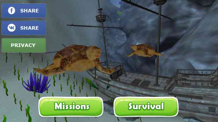 海龟家庭模拟器手游(Turtle Family)1.0 安卓版截图