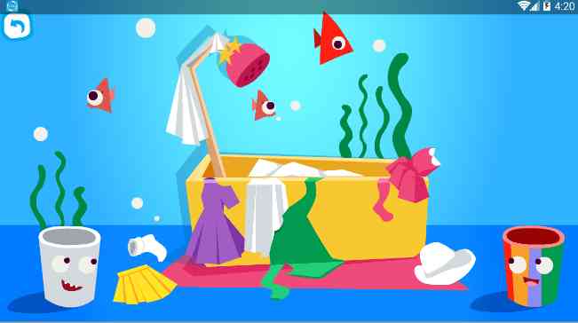 Papo World Cleaning Day泡泡兔整理房间手游安卓版1.0.9 最新版截图