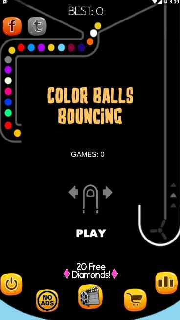 彩球弹跳(Color Balls Bouncing)1.0 安卓版截图