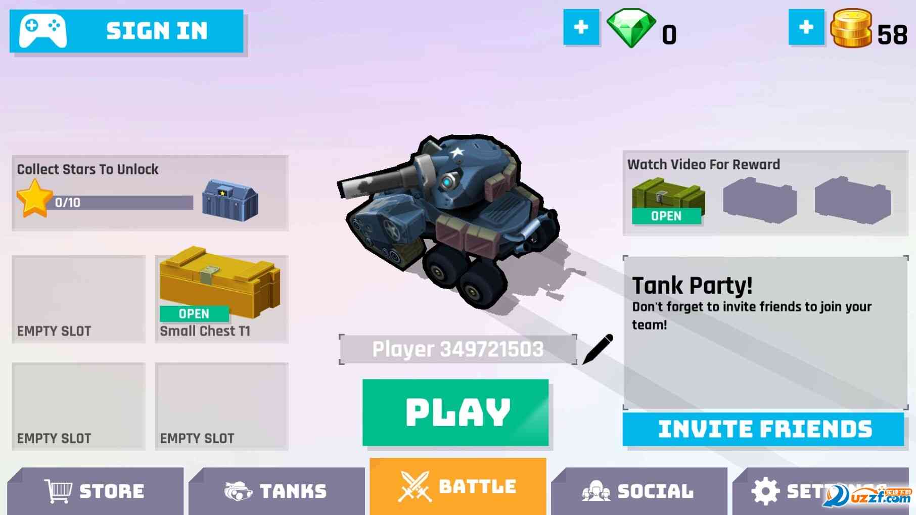 Tank Party游戏下载-Tank Party手游0.5.0 安卓最新版截图