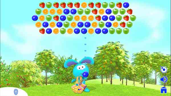 兔子打泡泡(Raggles Bubble Burst Lite)1.0 安卓版截图