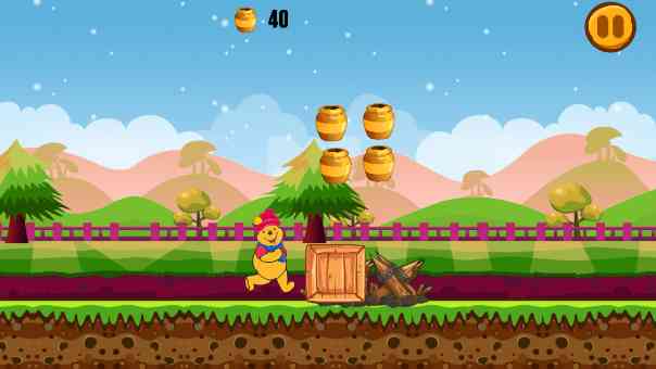 维尼熊跑酷(Pooh Runner)2.0 安卓版截图