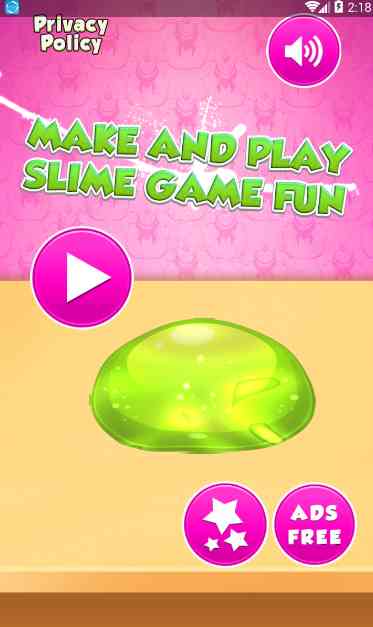 让黏液游戏变得有趣(Make And Play Slime Game Fun)1.0 安卓版截图