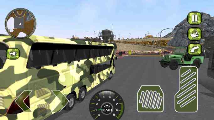 US Army Soldiers Transport- Military Bus Transport(美军公共汽车驾驶模拟游戏)1.1 安卓版截图