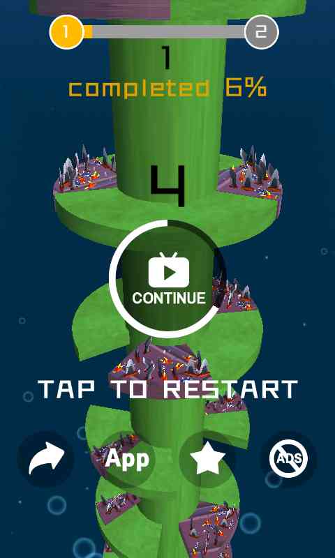 Helix Buddy Jump 2(螺旋巴迪跳2)1.0 安卓版截图