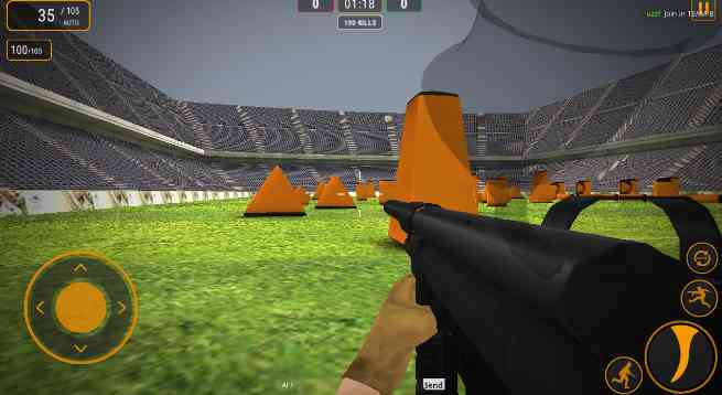 Paintball Battle Arena PvP(彩弹射击竞技场PvP射击战斗挑战赛)1.0.4安卓手机版截图