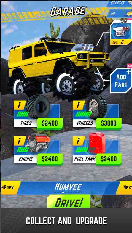 攀岩赛车下载-攀岩赛车游戏(Rock Crawler)2.23.0 最新版截图